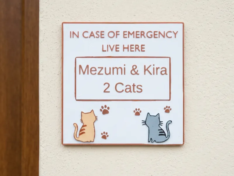 Pet Rescue Sign / Cartel Emergencia Mascotas