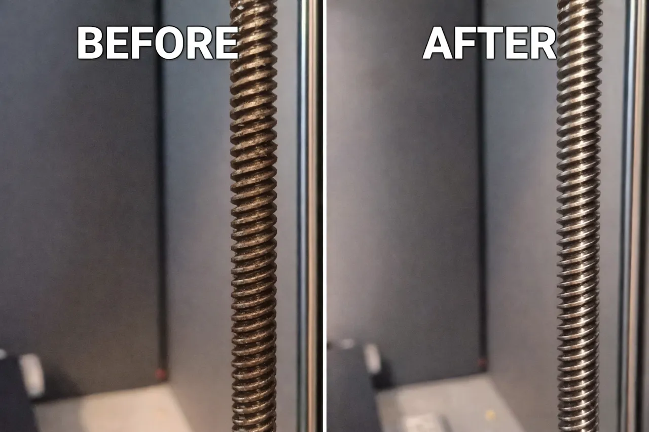 Threaded rod cleaner view 4