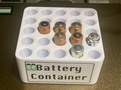 AA Battery Container