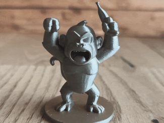 Furious Banana-Wielding Monkey