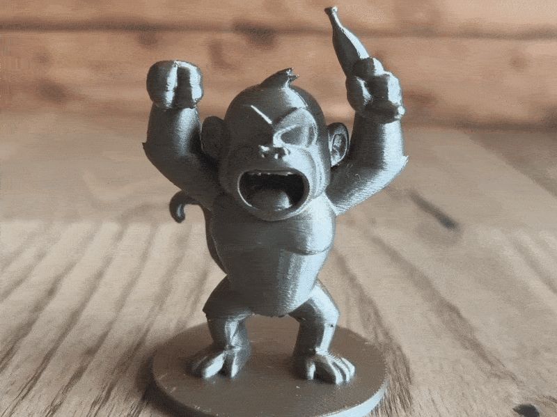 Furious Banana-Wielding Monkey