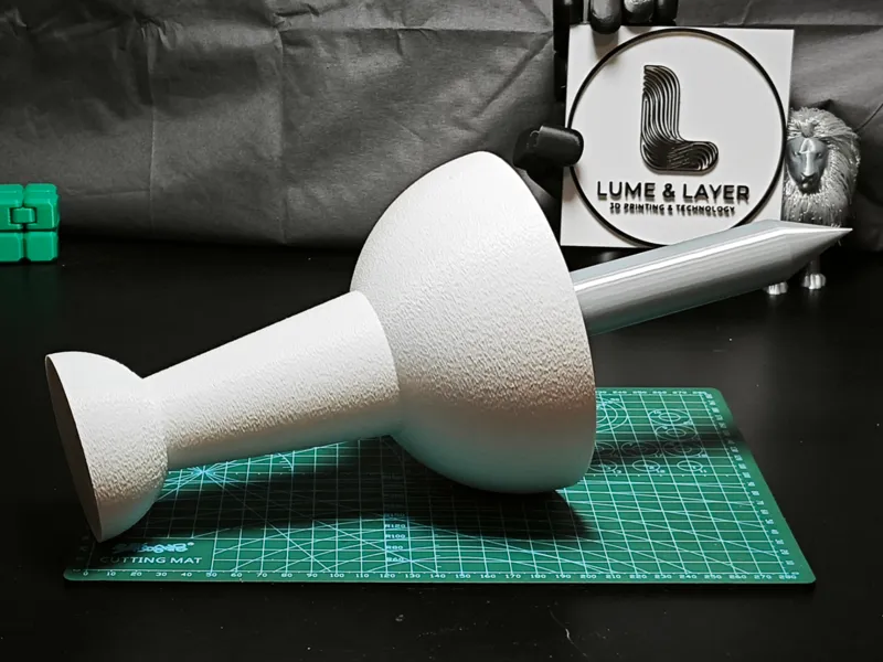 a GIANT Pushpin, Wall Crack Illusion & Desk Toy