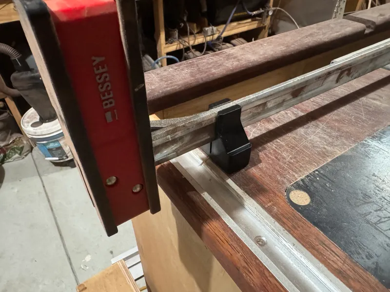 Bessey Parallel Clamp Foot - V2 Flush