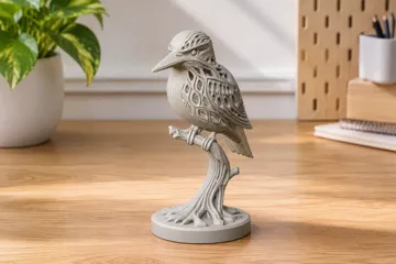 Letrero o emblema decorativo: Hollow Bird — vista de referencia 2