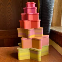 Set de boîtes étoiles empilables (7 tailles) — photo 2
