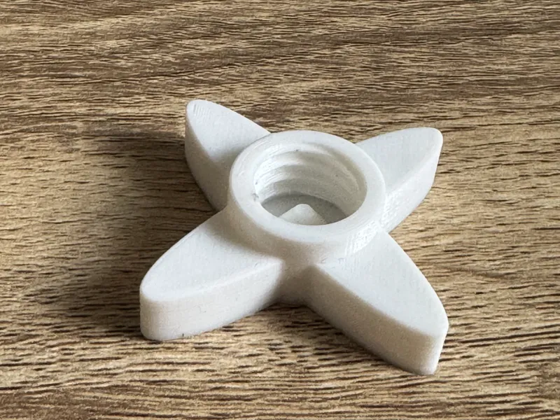 silicon/glue cartridge cap
