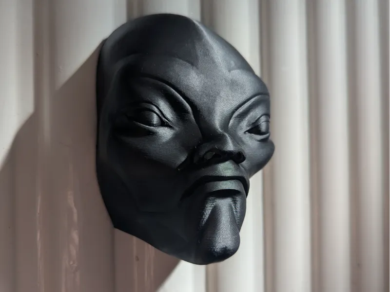 AfroFuturism # 3 of 4 - Fridge Magnet/Wall Hanging