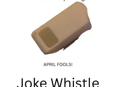 "Blow Harder" | April Fools' Joke Whistle Toy