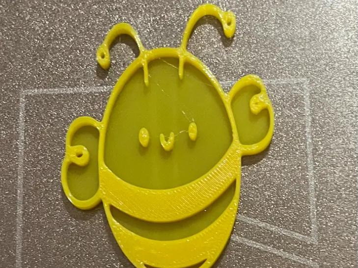 Cute Bumble Bee Succulent Planter Stake Fast print