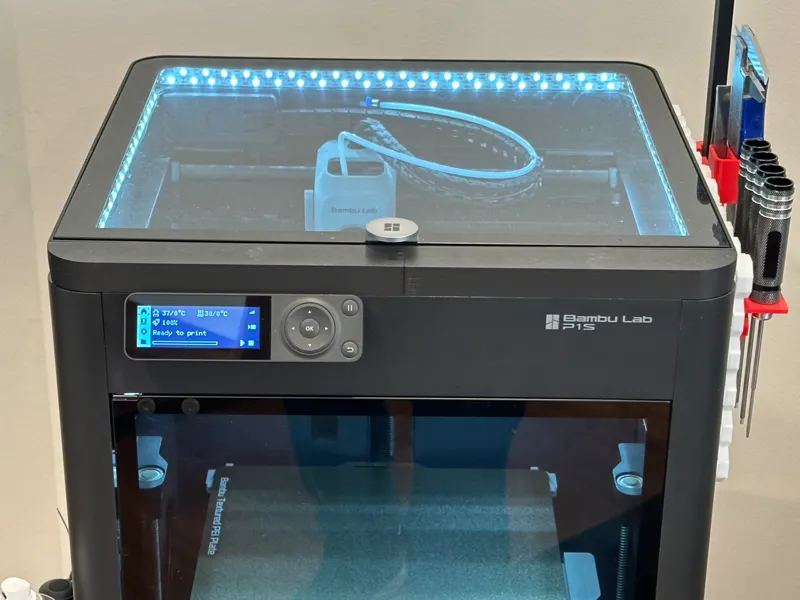 Led light with optional front panels