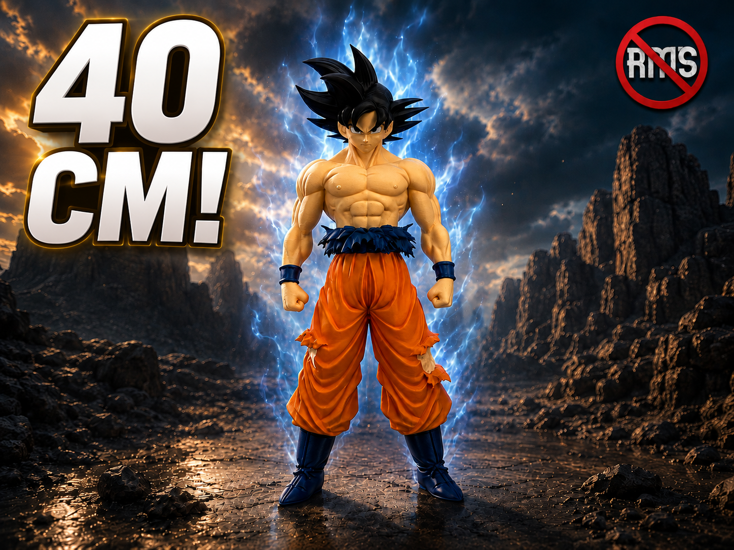 Goku 40 CM – Anime Figure 3D model