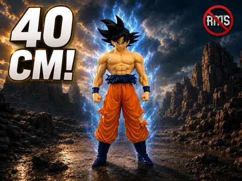 Figura decorativa: Goku 40 CM – Anime Figure — referencia de MakerWorld