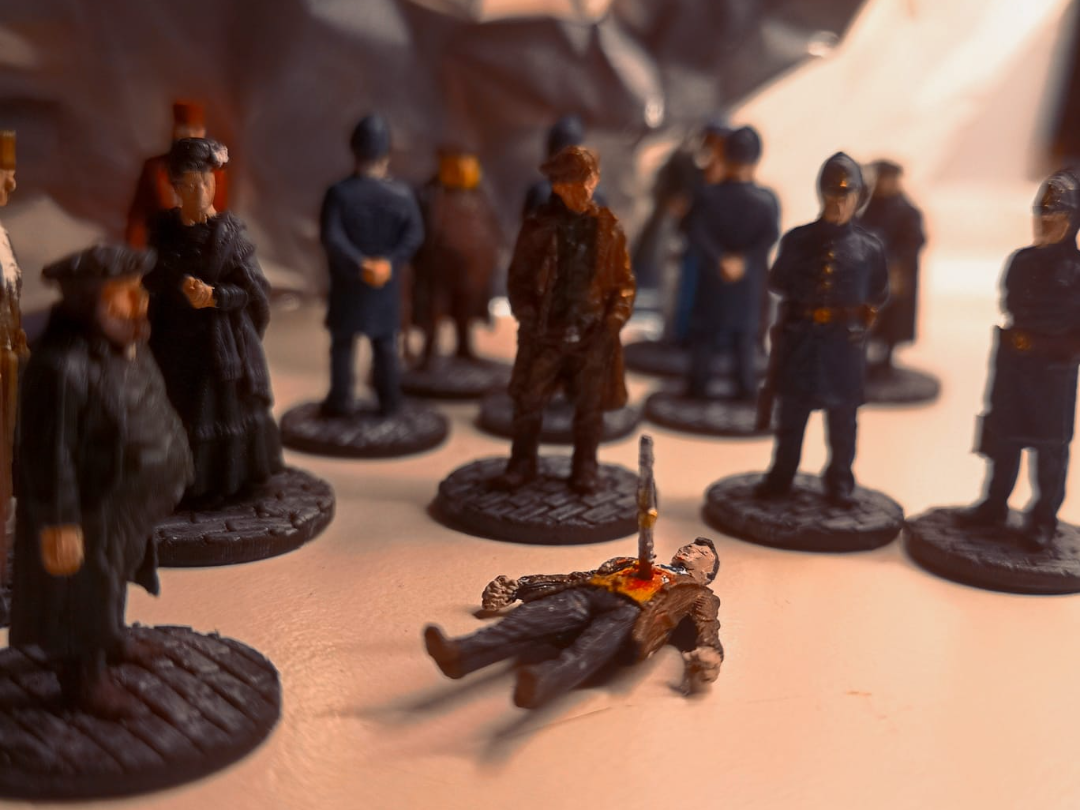 Sherlock Holmes Consulting Detective miniatures