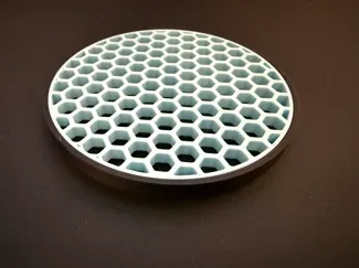 Circular Coaster with Condensate Container