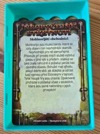 Card box - attachable under dice box