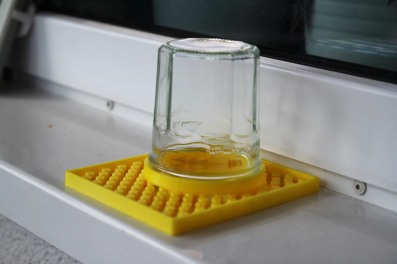 Bienentränke Insektentränke klein für Einmachglas view 3