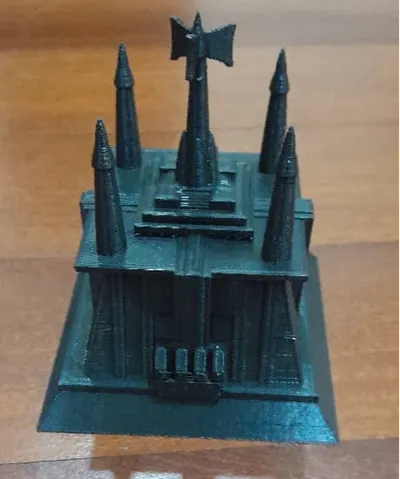 Movie Accurate Model of the Jedi temple
