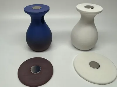 Customizable Magnetic Painting Handle Disks