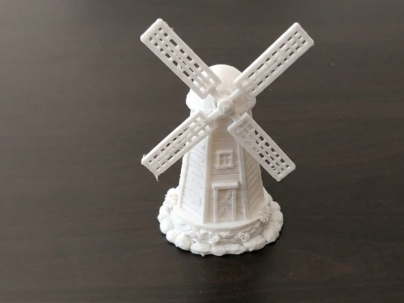 Decorative Dutch Windmill
