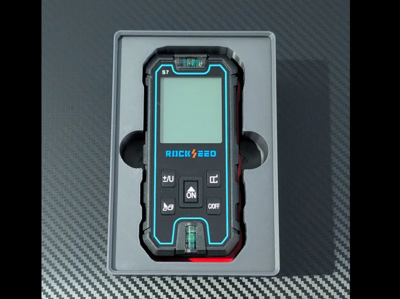 Gridfinity bin for Rockseed Laser DIstance Meter