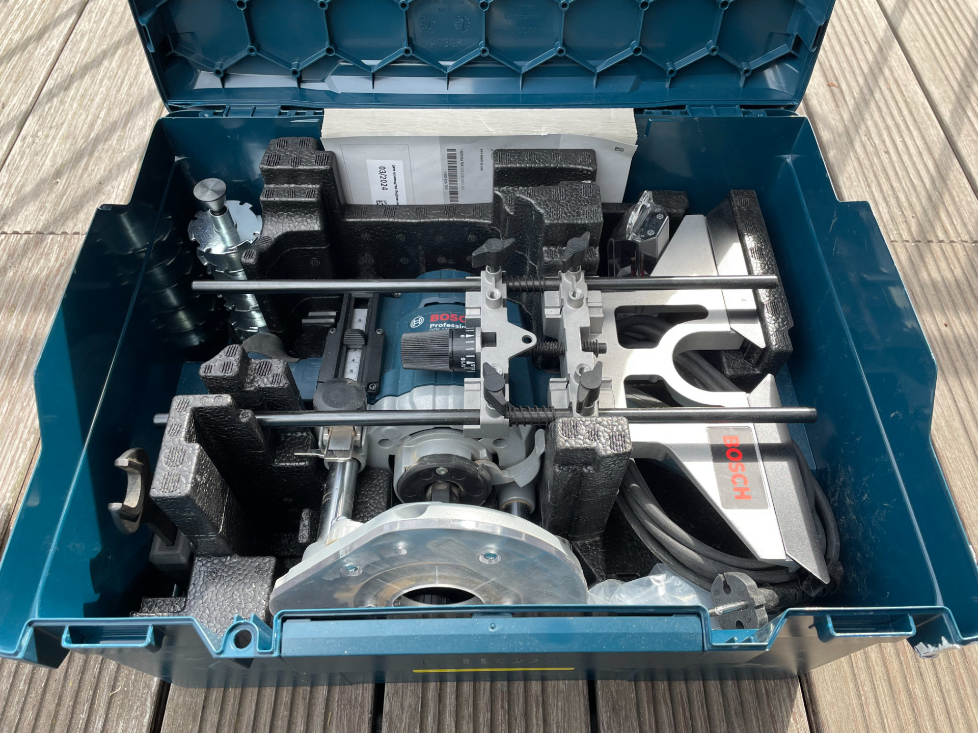 Bosch GOF 1250 CE L-BOXX Organizer