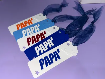Starry Bookmark Dad