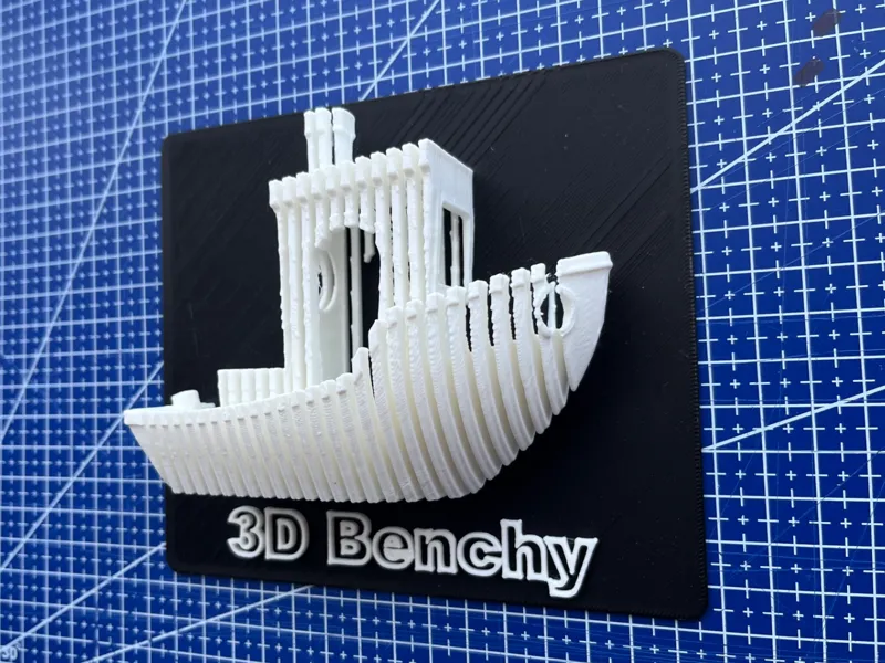 3D Benchy layered sculpture