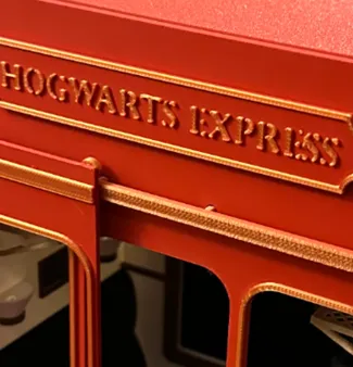 Hogwarts Express Book Nook (Extra Side Walls)