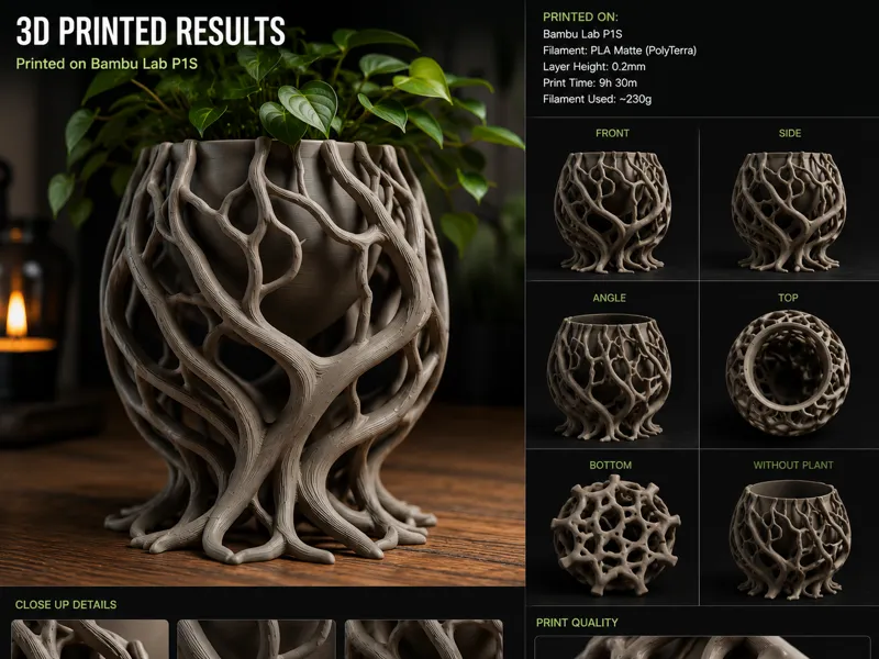 Tree  Vase
