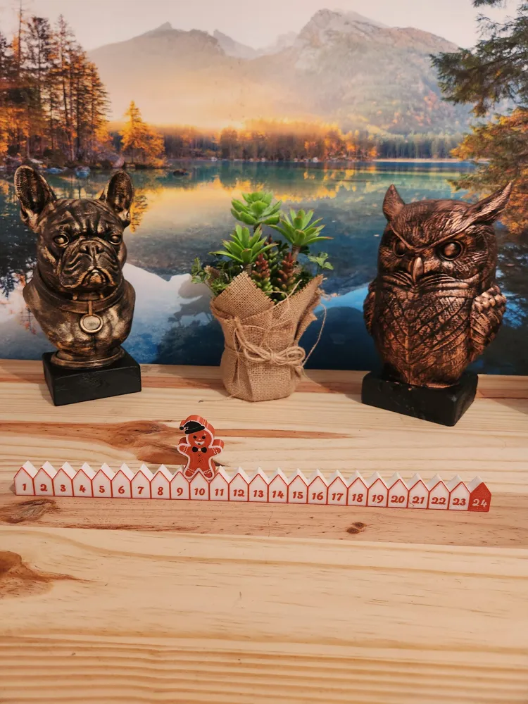 Christmas Advent Calendar - Free 3D Print Model - MakerWorld