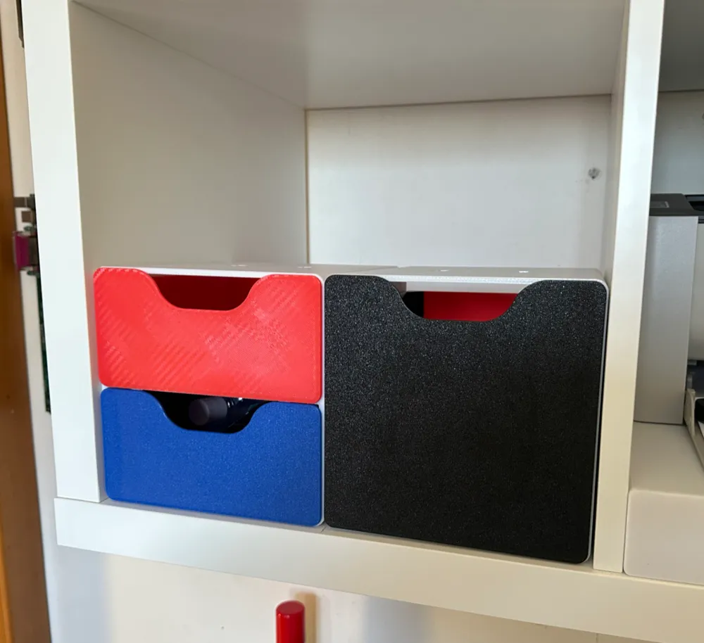 Modular drawer (Ikea Kallax compatible) Free 3D Print Model MakerWorld