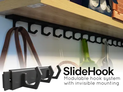 Expandable Modular Wall Hook System