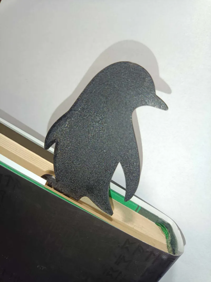 Penguin bookmark
