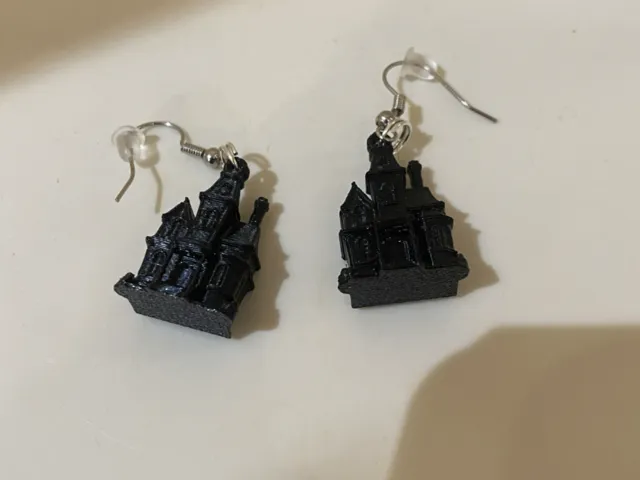 Haunted House Earrings