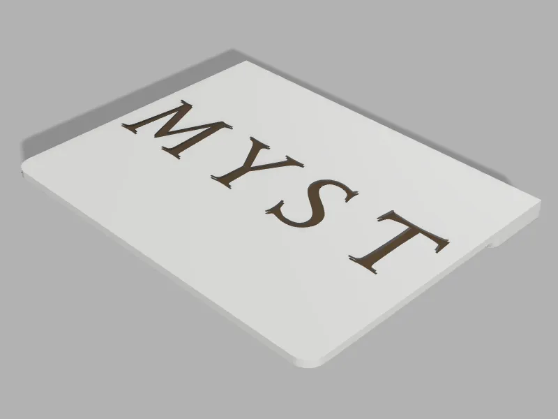 Floppy disk coaster - Myst