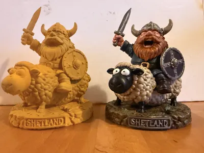 Shetland Viking Sheep Rider
