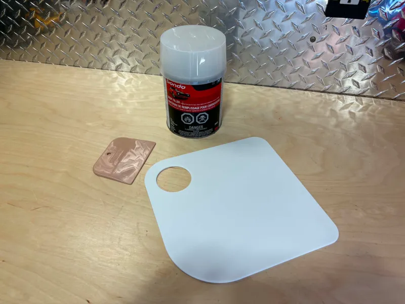 Body Filler Mixing Board