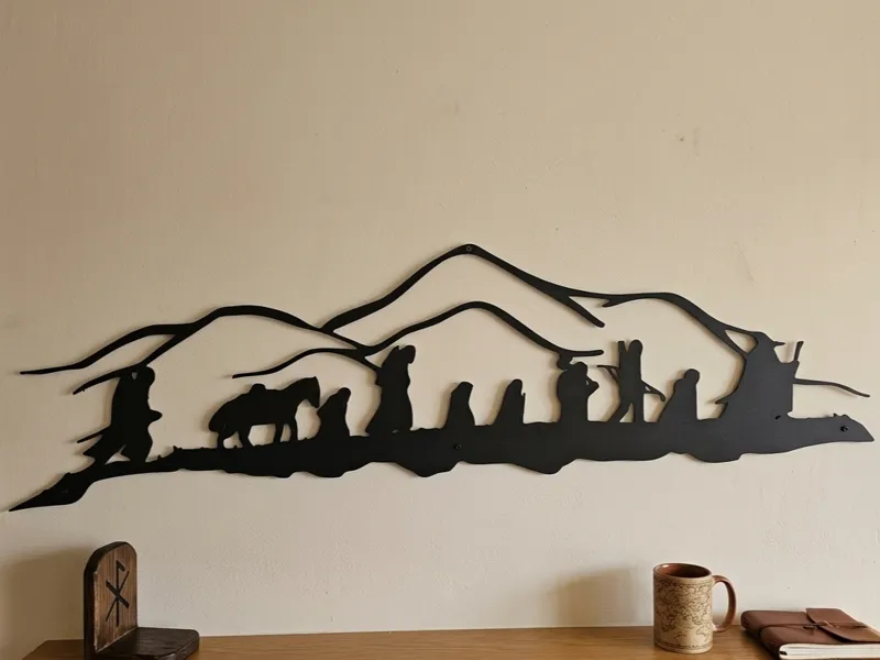 wall decoration lord of the rings