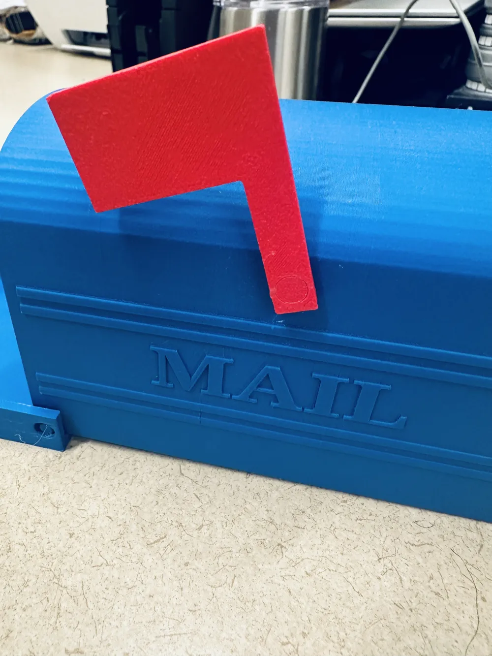 Mailbox With Moving Lid and Flag - Free 3D Print Model - MakerWorld