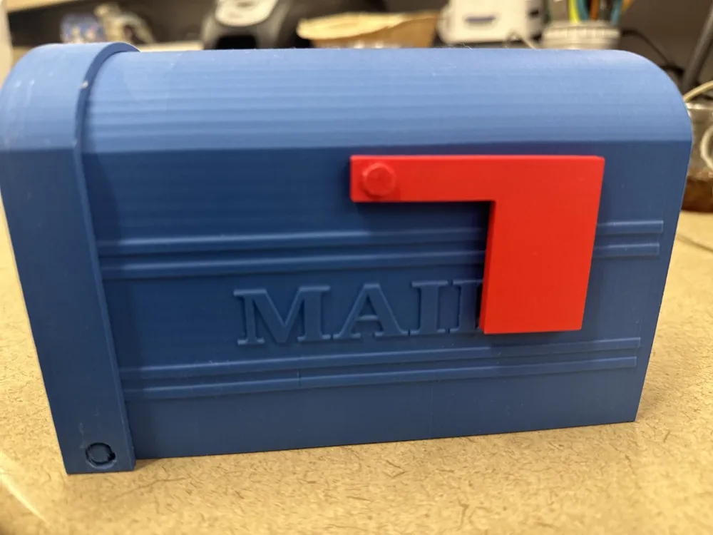 Mailbox With Moving Lid and Flag by mspark607 MakerWorld: Download Free ...