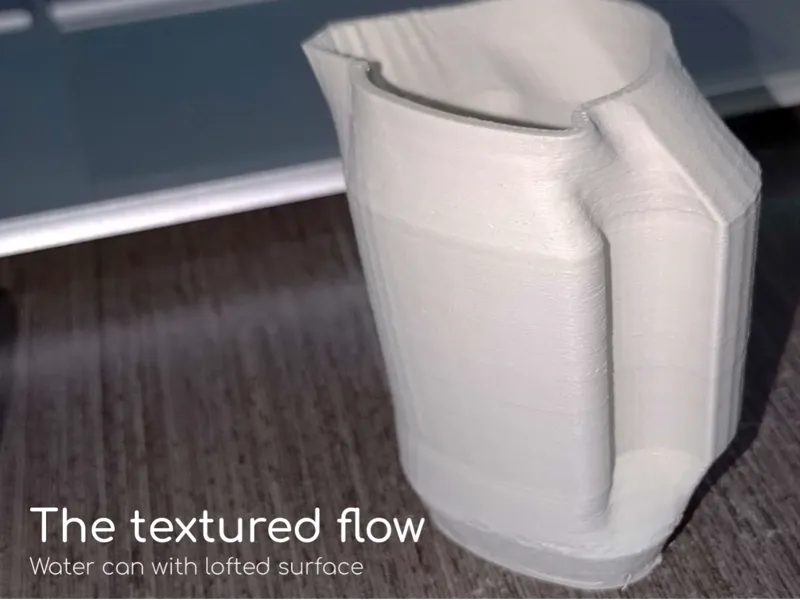 The textured flow