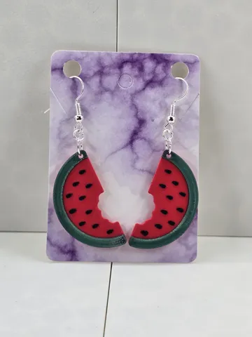 Food earrings part 1 - Layered no AMS view 4