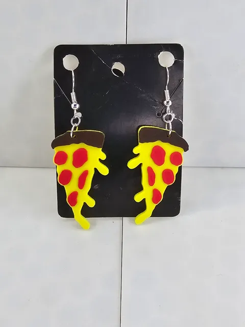Food earrings part 1 - Layered no AMS view 2