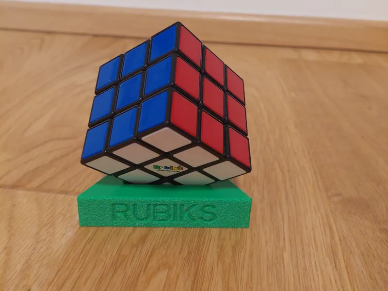 Rubik's cube stand 