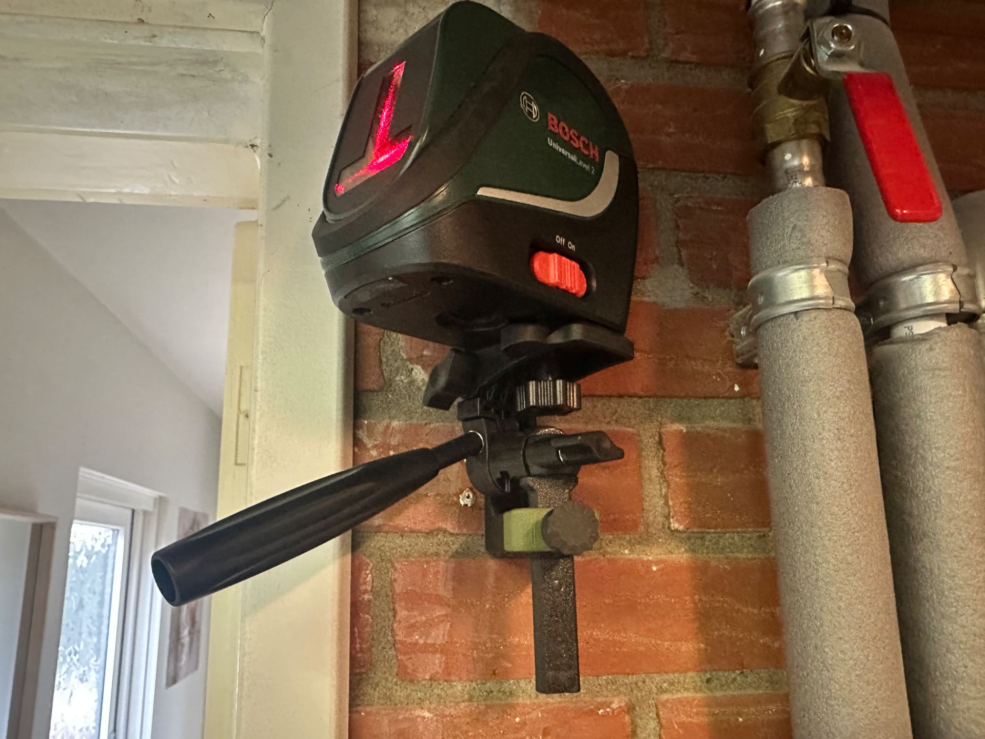 Wall Mount Bracket Bosch UniversalLevel 2 Laser