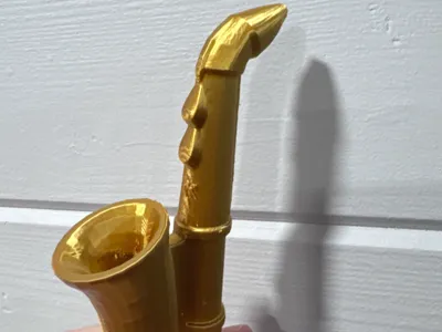 Big Brick Saxophone 500%