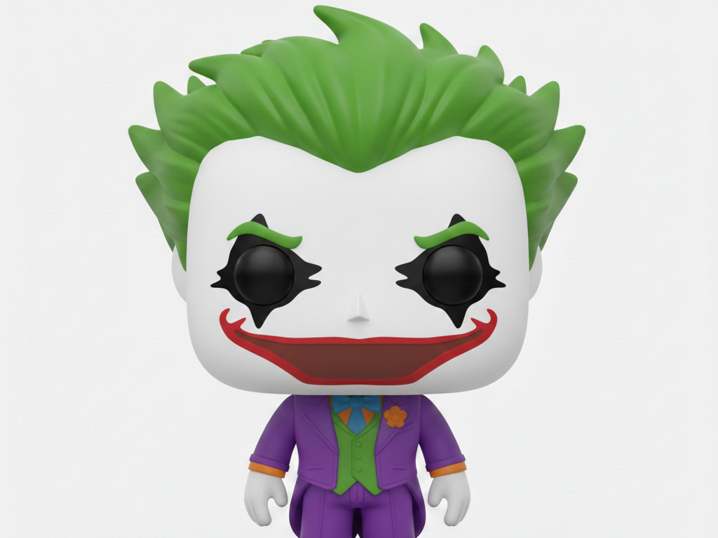 Joker Funko-Style 3D Printable Figure 