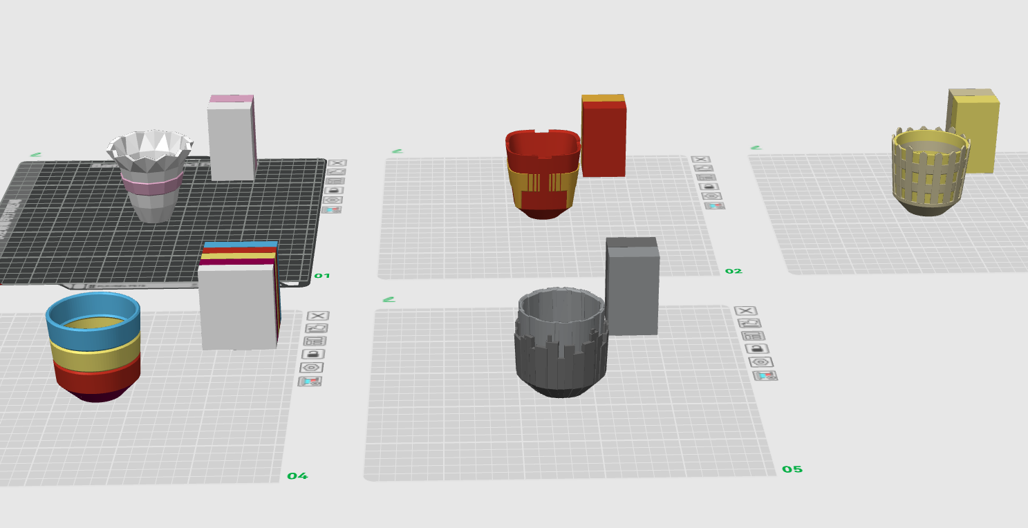 Miniatura 5 do modelo 3D 「许愿树」多肉花架
