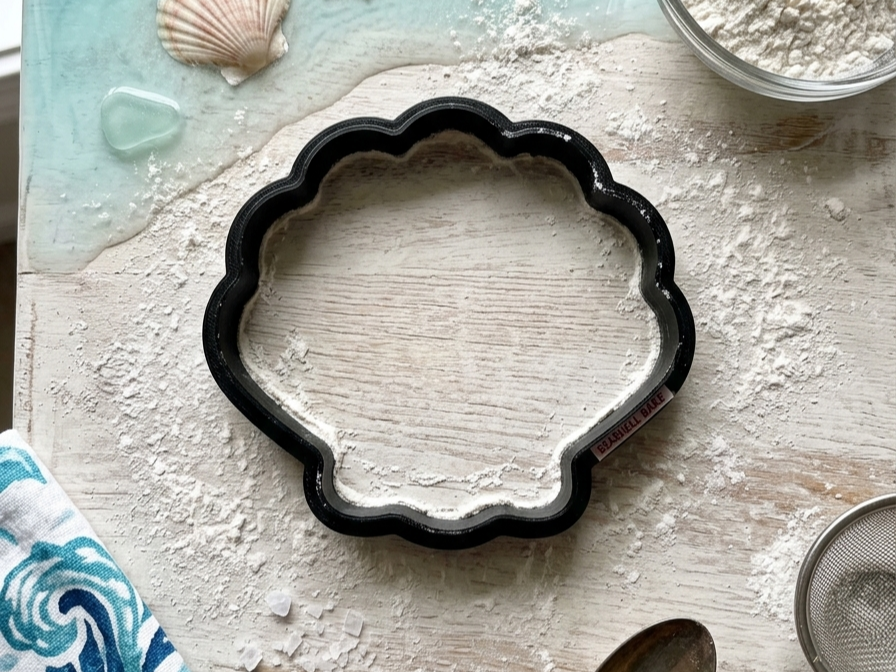 Shell cookie cutter