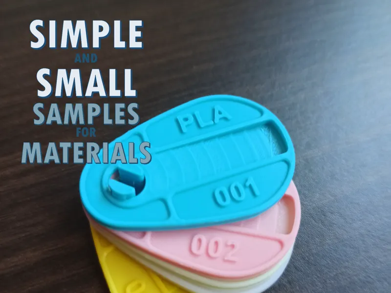 SIMPLE AND SMALL SAMPLES FOR MATERIALS